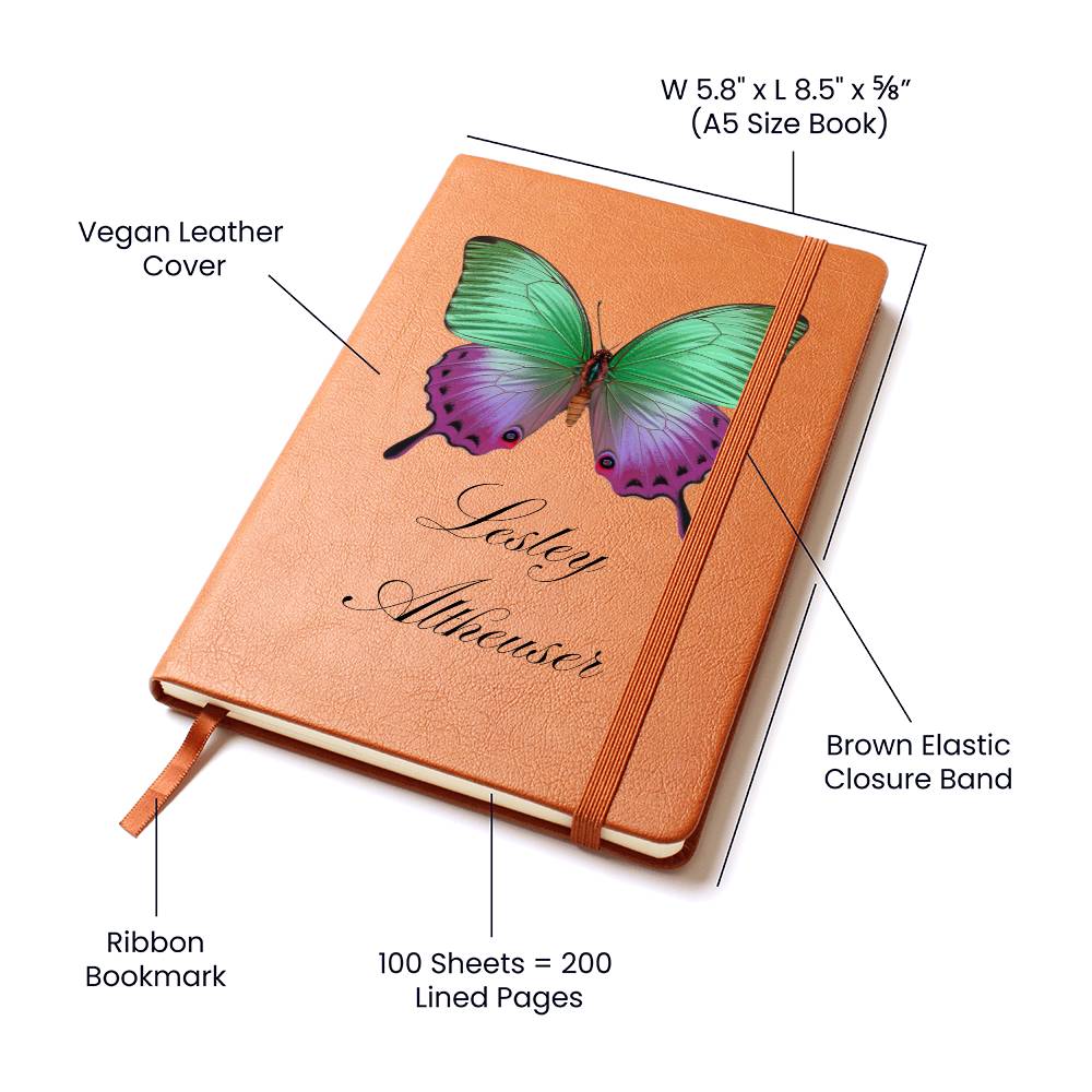 Leather Journal (Butterfly)